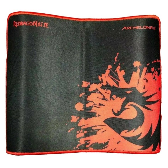 RedDragon Archelon Red Mid Sized Gaming Mouse Mat - Picture 1 of 10